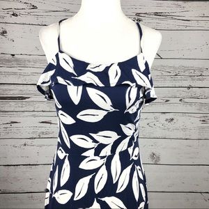 Hawaiian Print Dress
